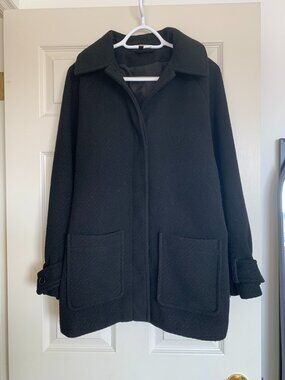 Black Peacoat by H&M Divide